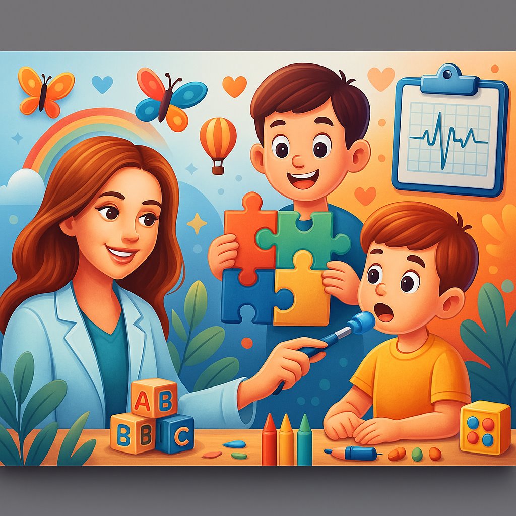 دکتر گفتاردرمانی کرج : 🗣️ تحول گفتار و زبان از تولد تا ۲۴ ماهگی